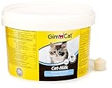 GimCat Cat-Milk, sustitución a la leche materna - Leche para gatos rica en vitaminas con...